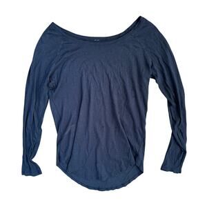 Lululemon Athletica Black Long Sleeve Top Shirt Athletic Activewear Yoga